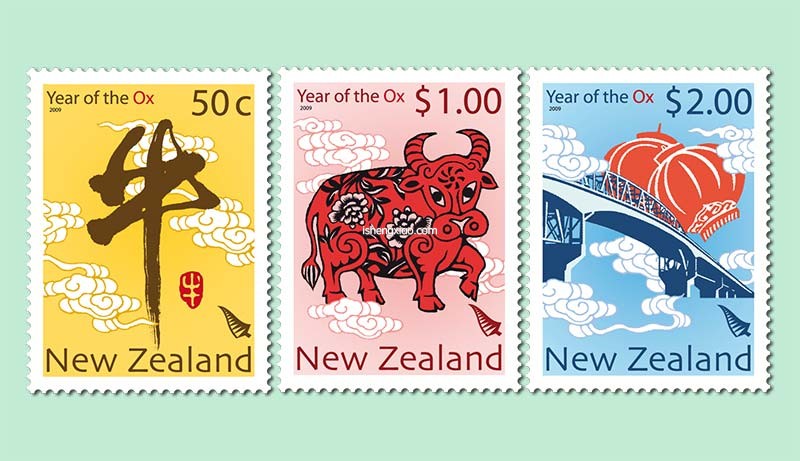 新西兰生肖邮票