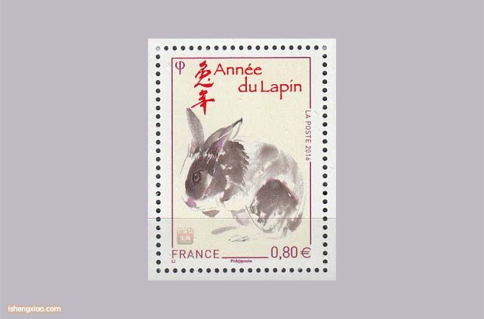 法国生肖邮票