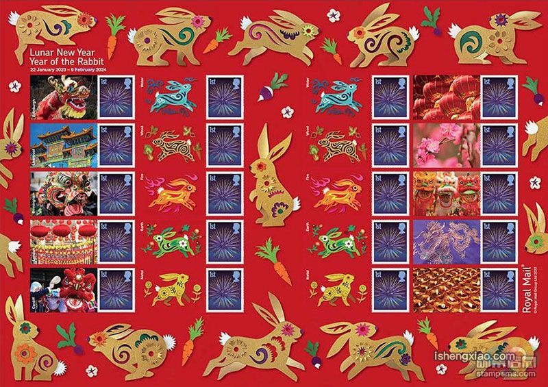 兔年生肖邮票